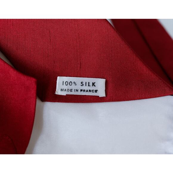 VTG Dunhill France Silk Embroidered Tie Business Casual Party Formalwear Retro - Picture 13 of 14